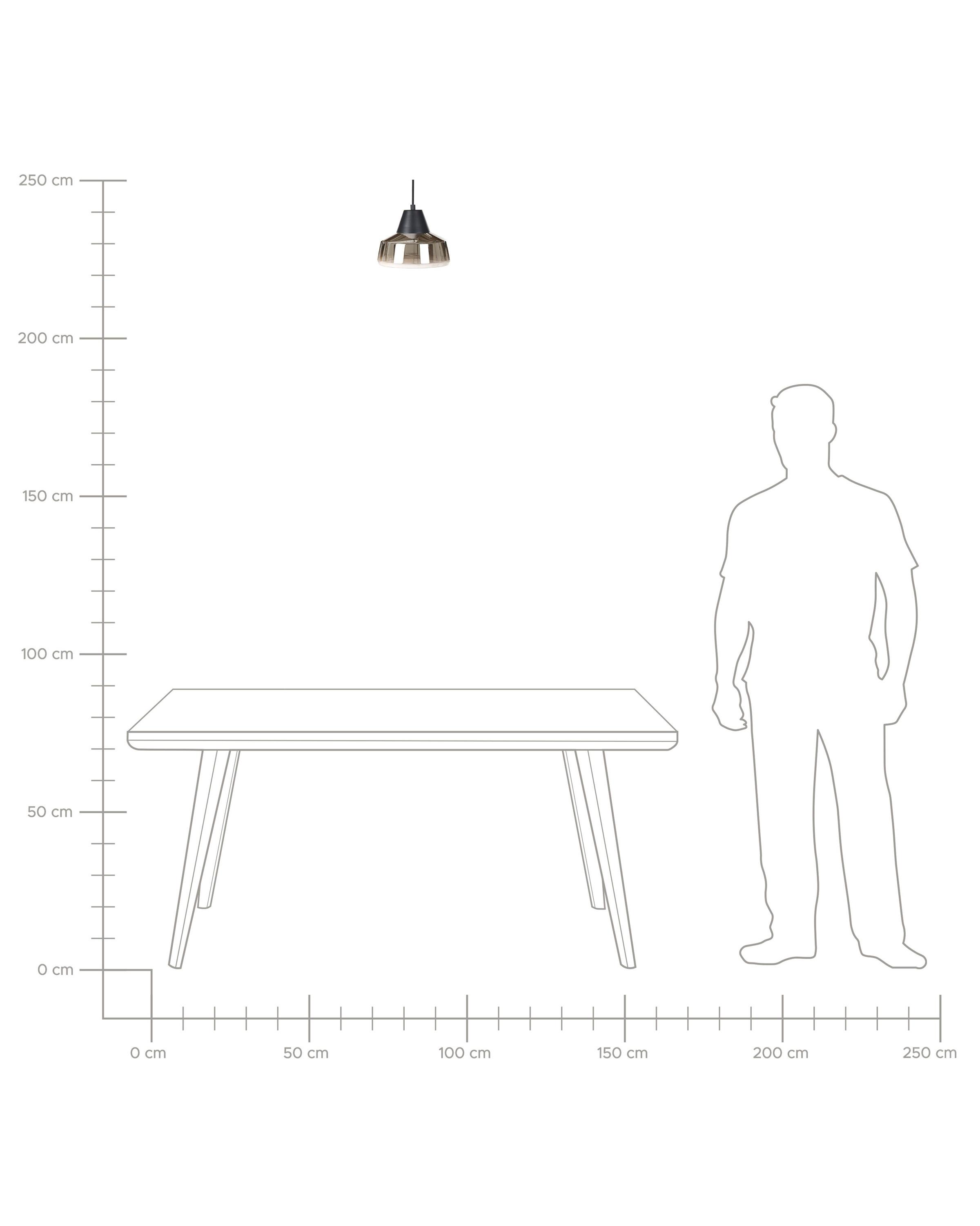 Hanglamp TALPARO Glas Goud