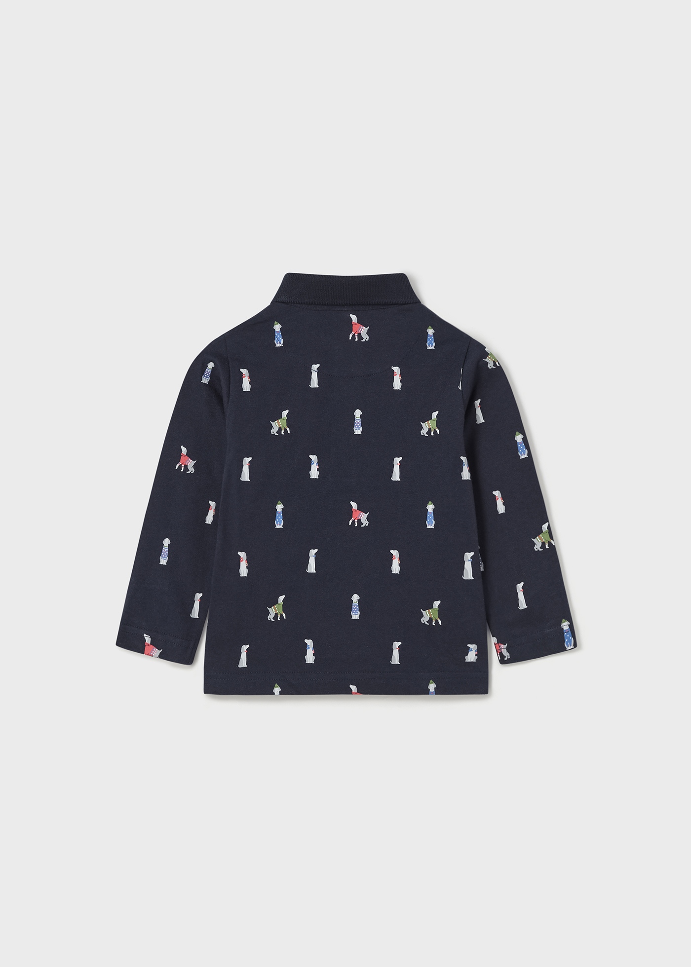 Camisa polo infantil estampada Better Cotton
