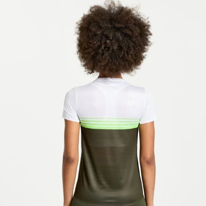 Saucony Dame T-shirts Elite Short Sleeve Hvid