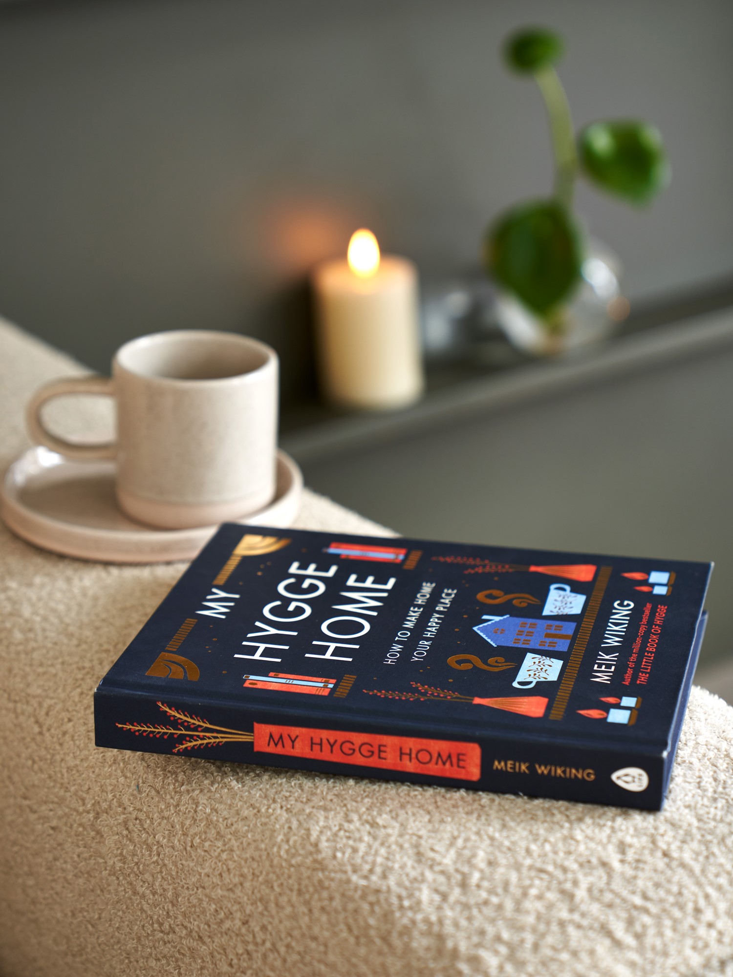 My Hygge Home | Hardcover. Engelsk. 18,5 x 2,5 x 23,5 cm. 272 sider. | Multi | New Mags