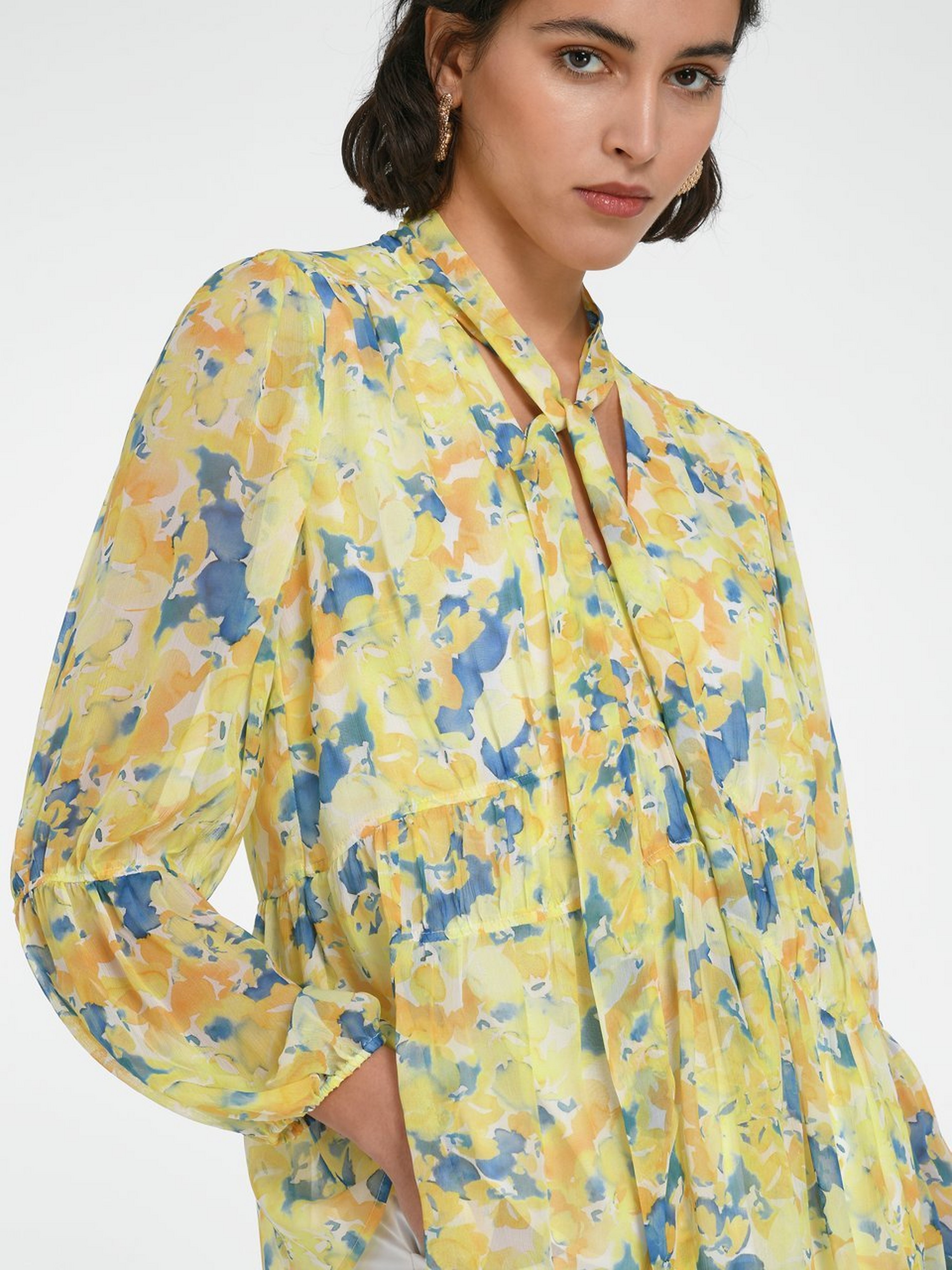 Bluse mit 3/4-Arm