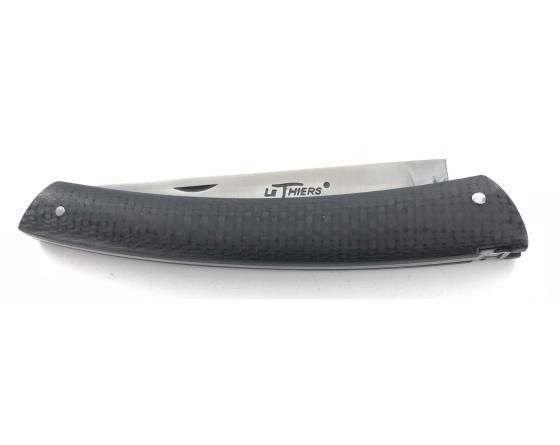 Compagnon Fibre de Carbone sans mitre EXTRA LIGHT Couteau de Poche Le Thiers par Chambriard