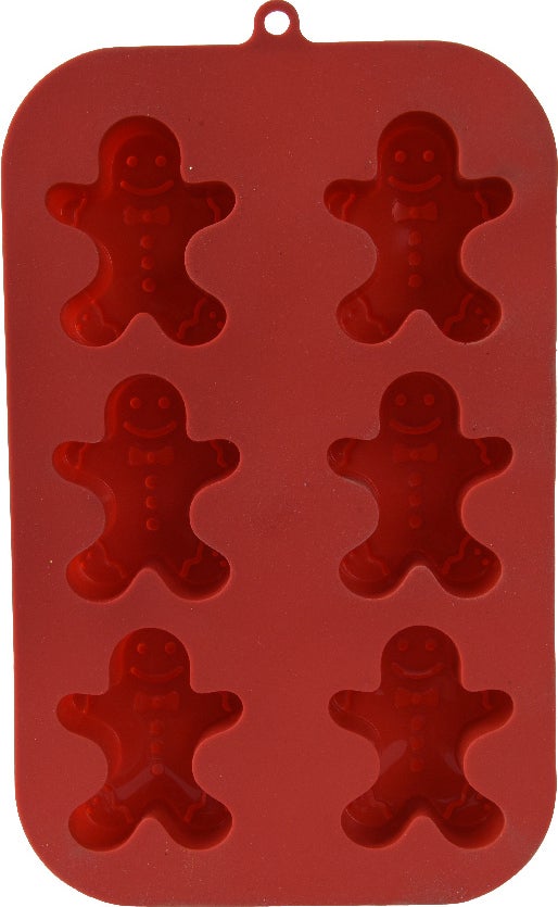 Kitchen Goods & More bakvorm Gingerman rood 3,3 x 17,5 x 29 cm