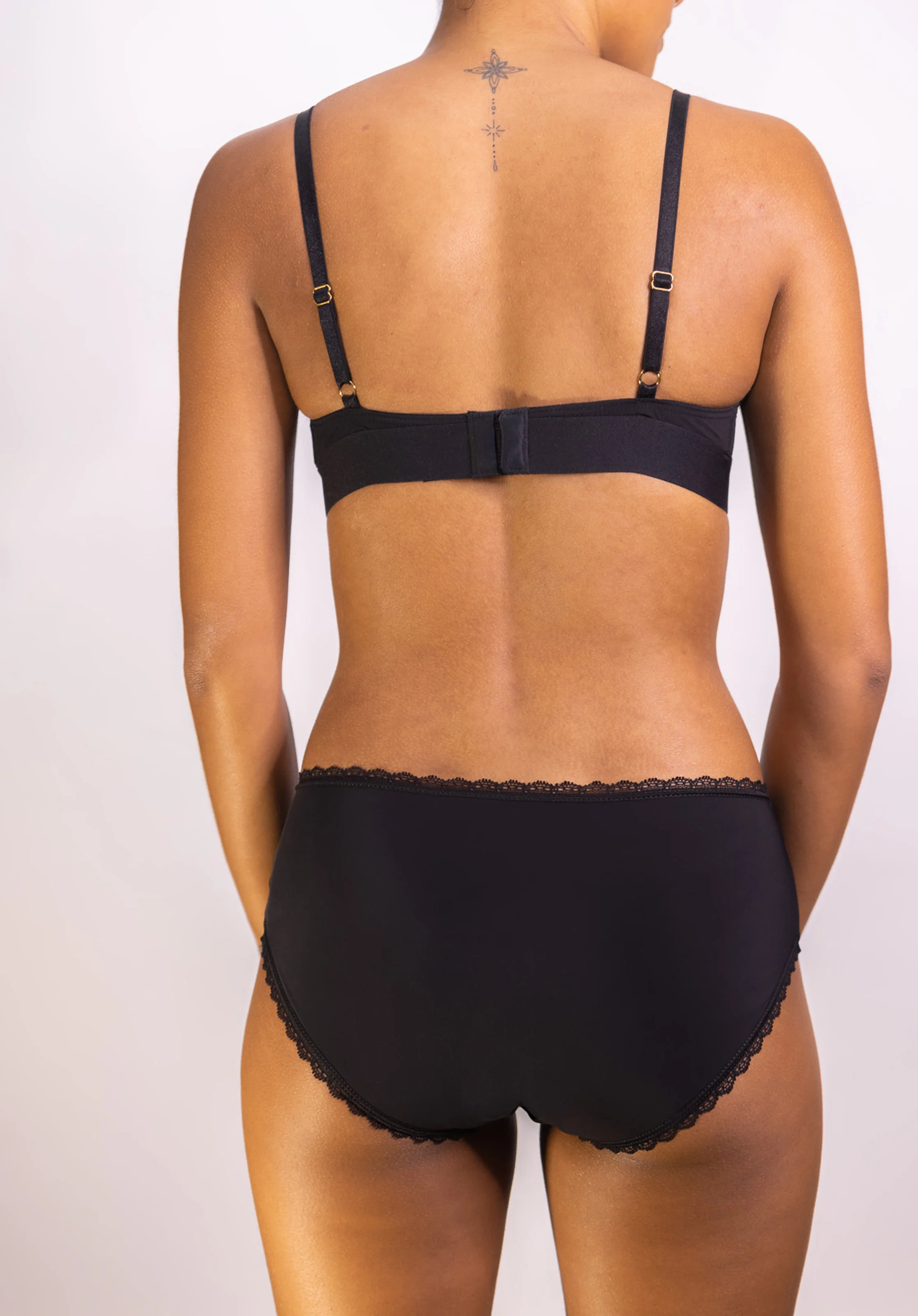 CALLIE - Culotte menstruelle flux abondant | Noir