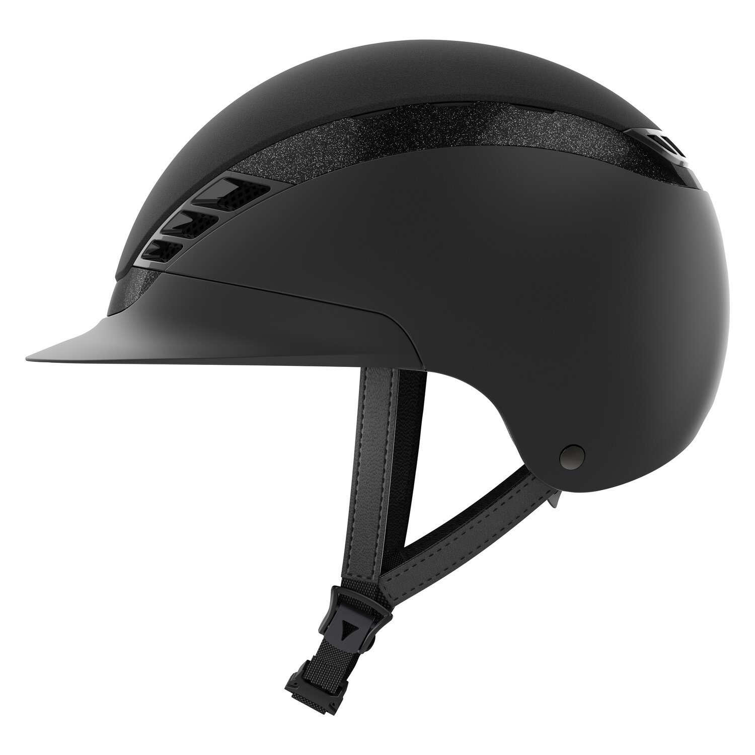 ABUS PIKEUR Reithelm AirLuxe Supreme  - black