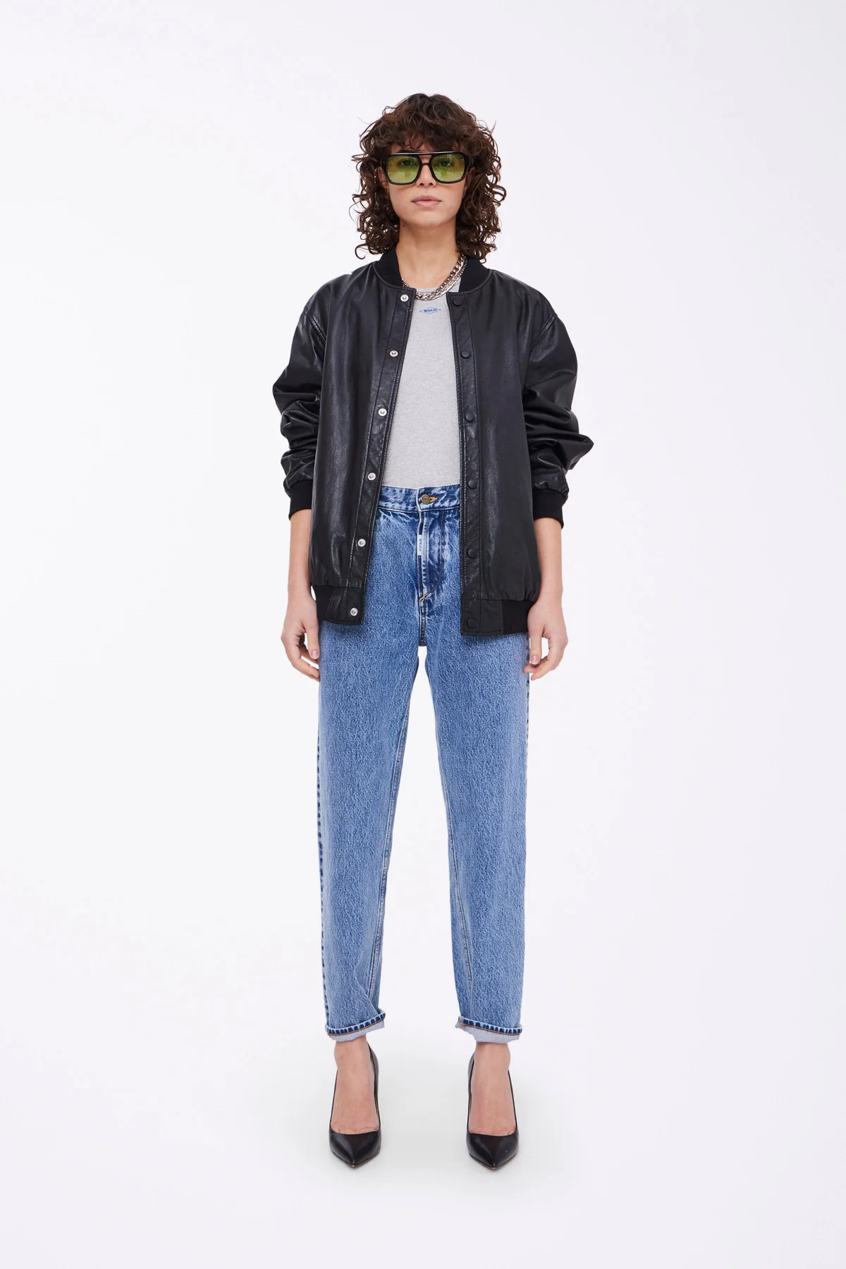 Ball T. Nash Leather Bomber 193911 black