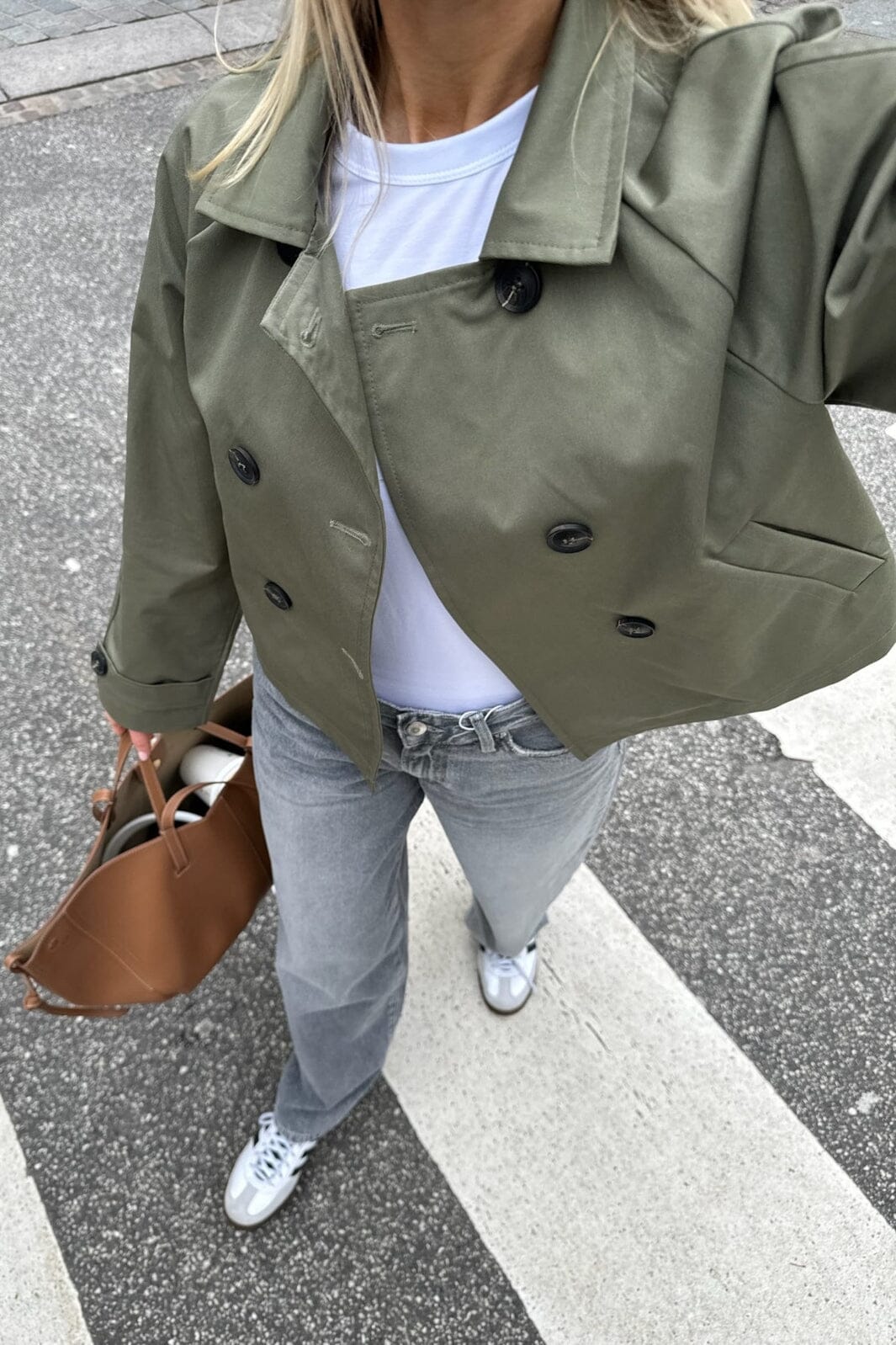 BYIC Lunaic Trenchcoat green green