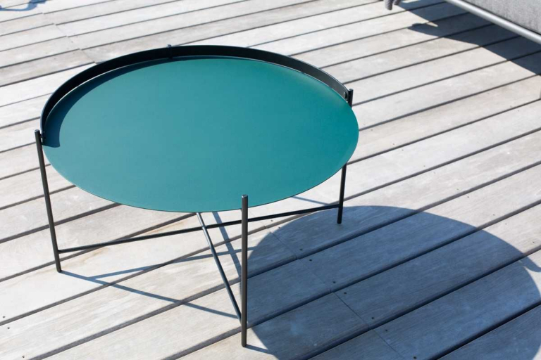Houe Edge bijzettafel Ø76 zwart