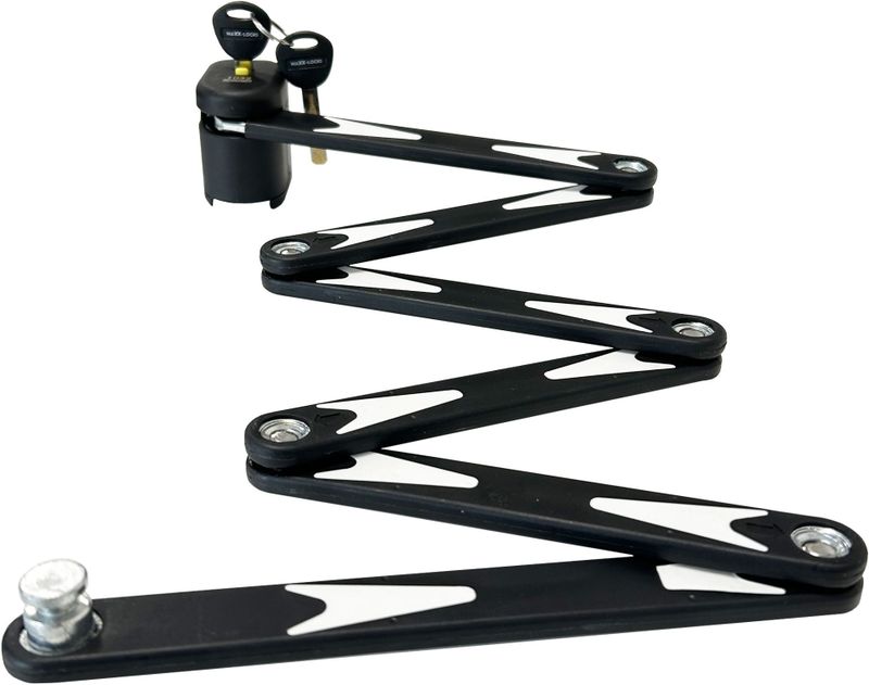 Maxx-Locks Vouwslot - Zwart - Staal - ART 2 Gecertificeerd