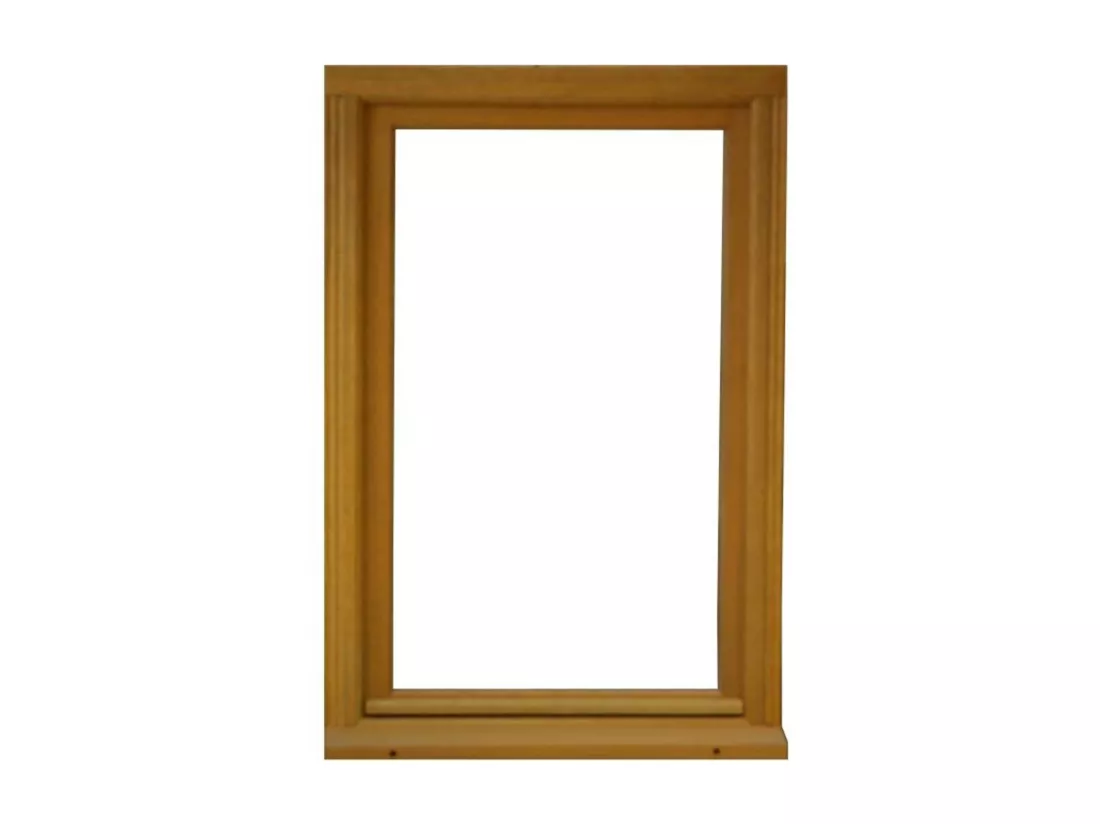 Fenêtre Bois 1 Vantail H95 X L60 Tirant Droite Côtes Tableau Gd Menuiseries