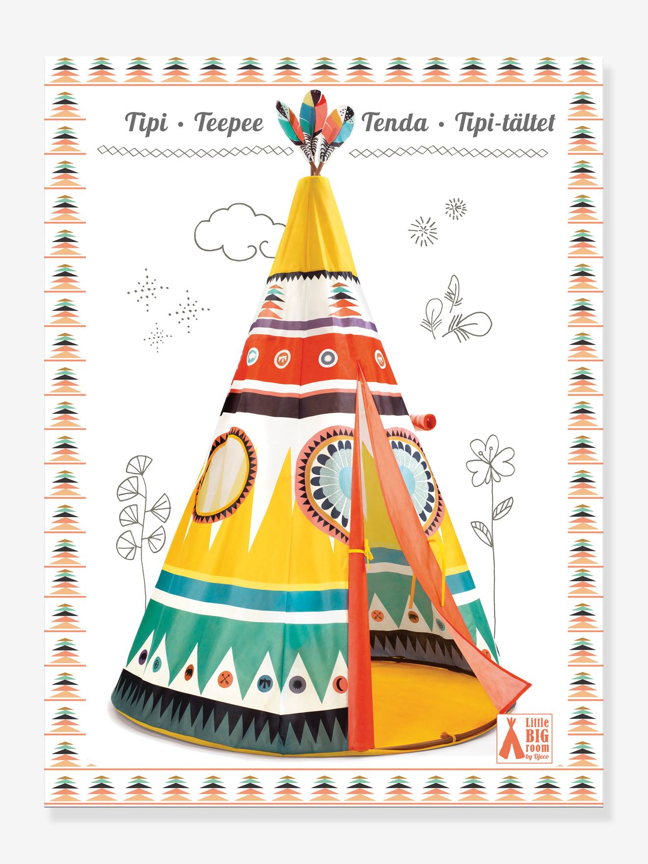 Tipi DJECO branco