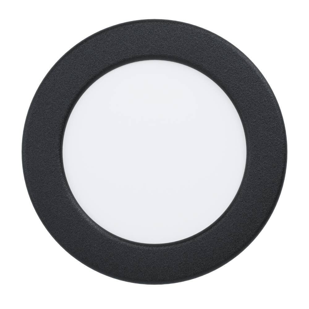 TAKLAMPE EGLO FUEVA5RUND Ø117 3000K 5,5W SVART