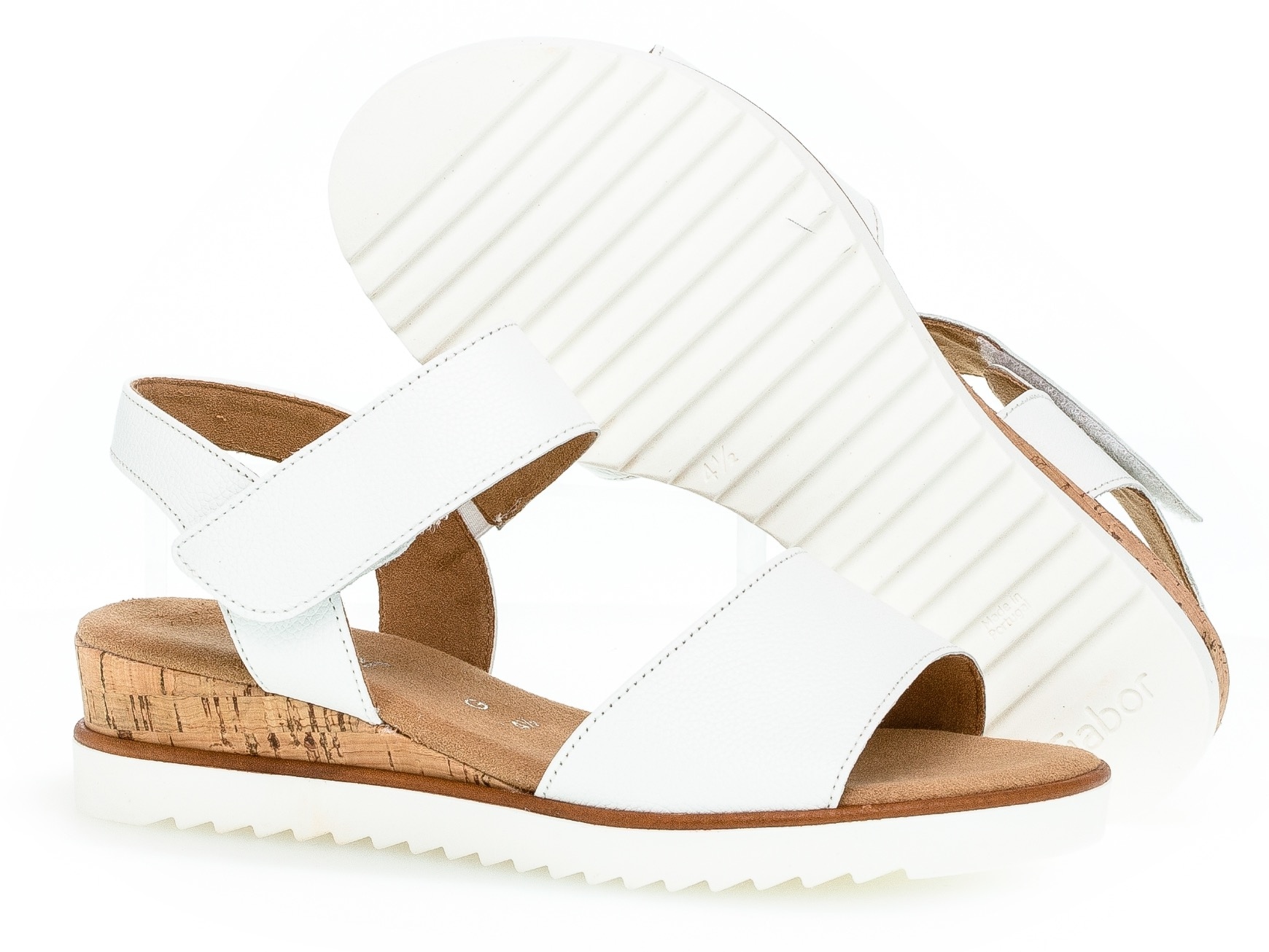 Gabor Sandalette »GENUA«  , Sommerschuh, Sandale, Keilabsatz, mit Klettverschluss, Weite G