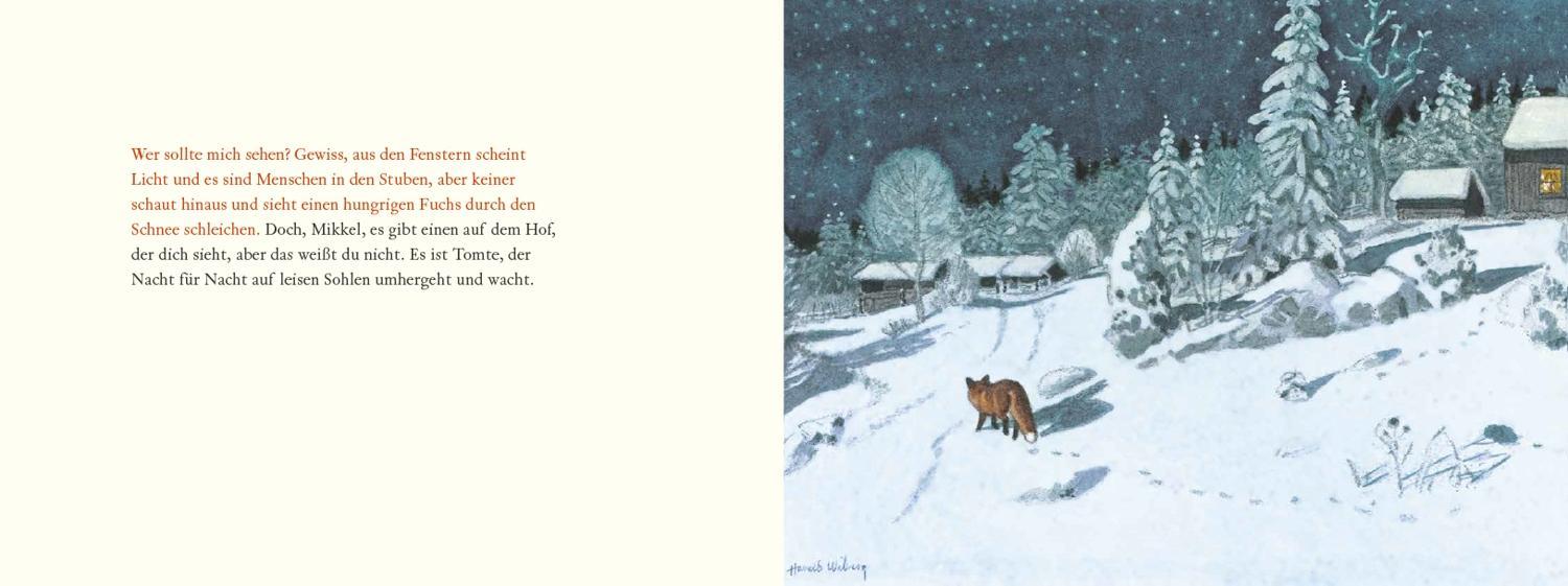 Tomte und der Fuchs