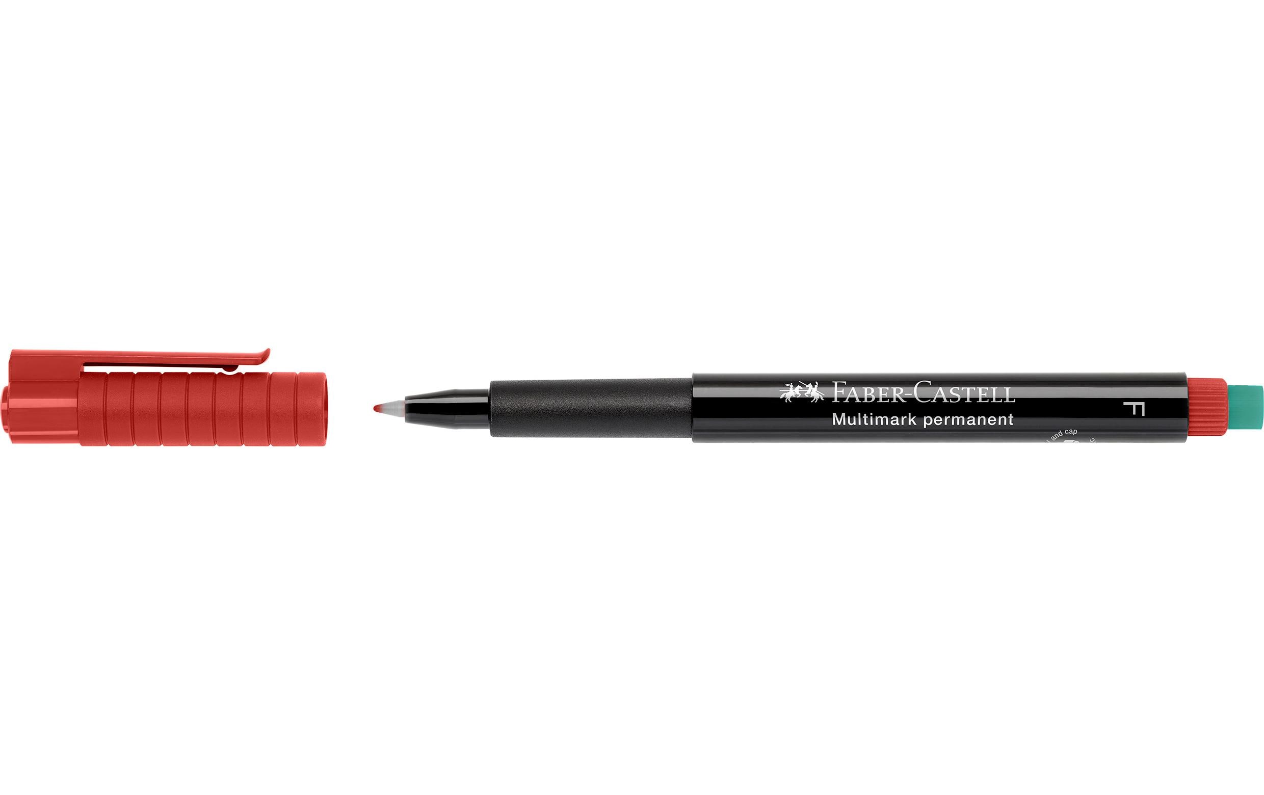 Permanent-Marker Multimark F, RotFolienstift