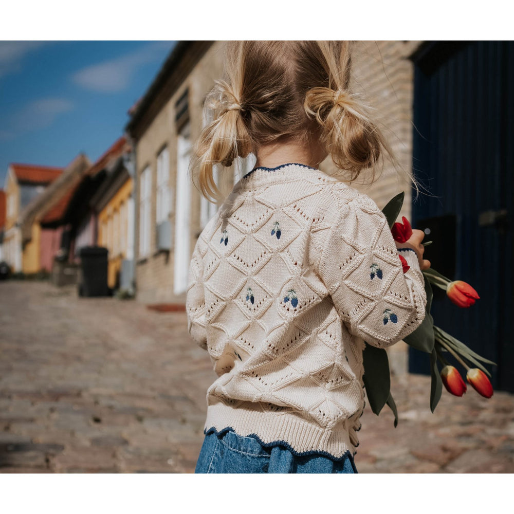 Køb Fliink Sandshell Mela Ruffle Cardigan