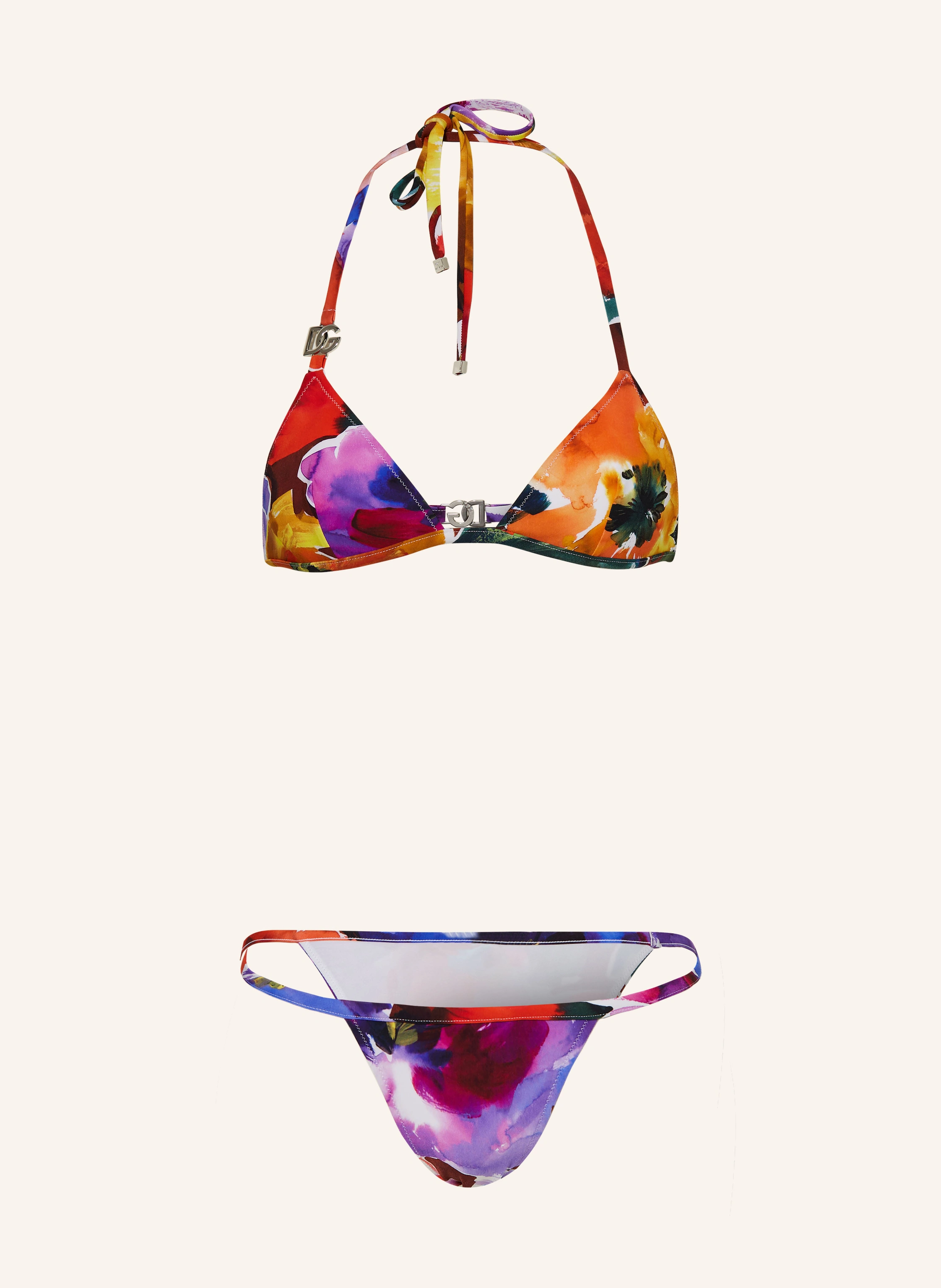 DOLCE & GABBANA Triangel-Bikini FIORI