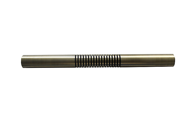 Tringle coudée pour barre à rideau Antiki GoodHome ⌀19 mm doré