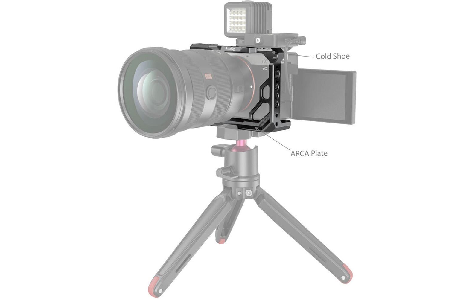 Cage Sony A7CPassendes Kamera-Cage für die Sony Kamera A7C