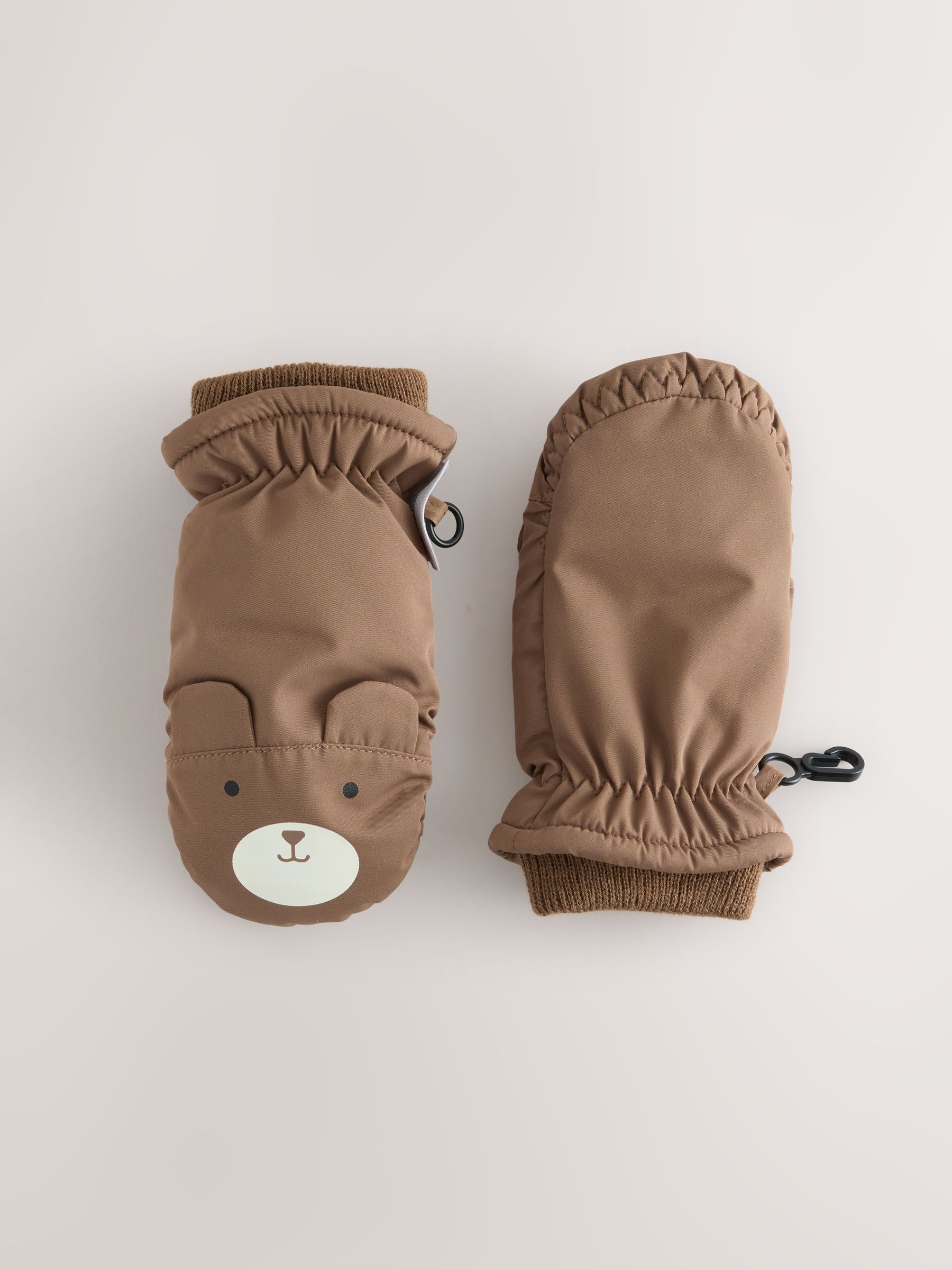 Bruin met beer - Skiwanten en Handschoenen (3mnd -6jr)