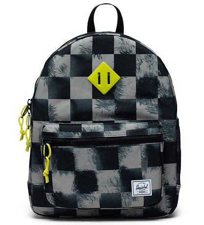 Herschel Rygs?k - Heritage - Youth - Blåck Stencil Checker