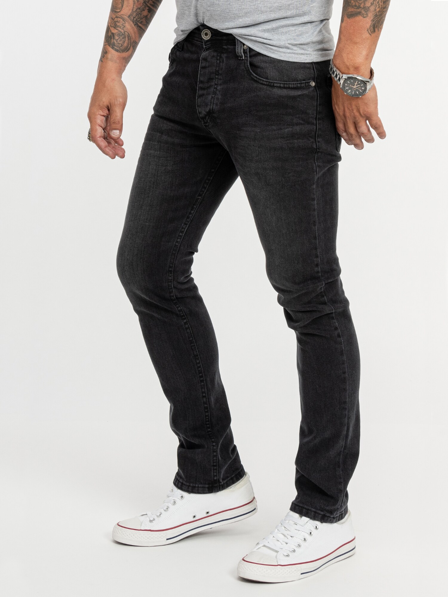 Rock Creek Jeans Straight-Cut Regular Fit