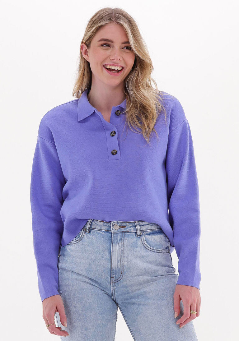 ANOTHER LABEL paarse another label trui cleo knitted pull