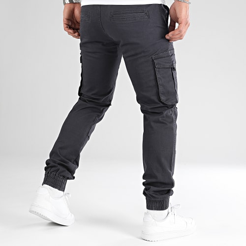 Lot De 2 Pantalons Cargo 1070318 Noir Gris Anthracite