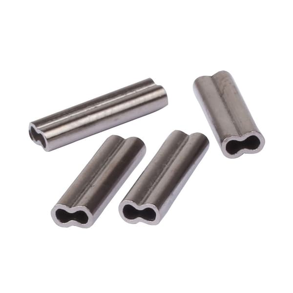 Wiggler Wire Lock Double Black Nickel 2.5mm 10-pack