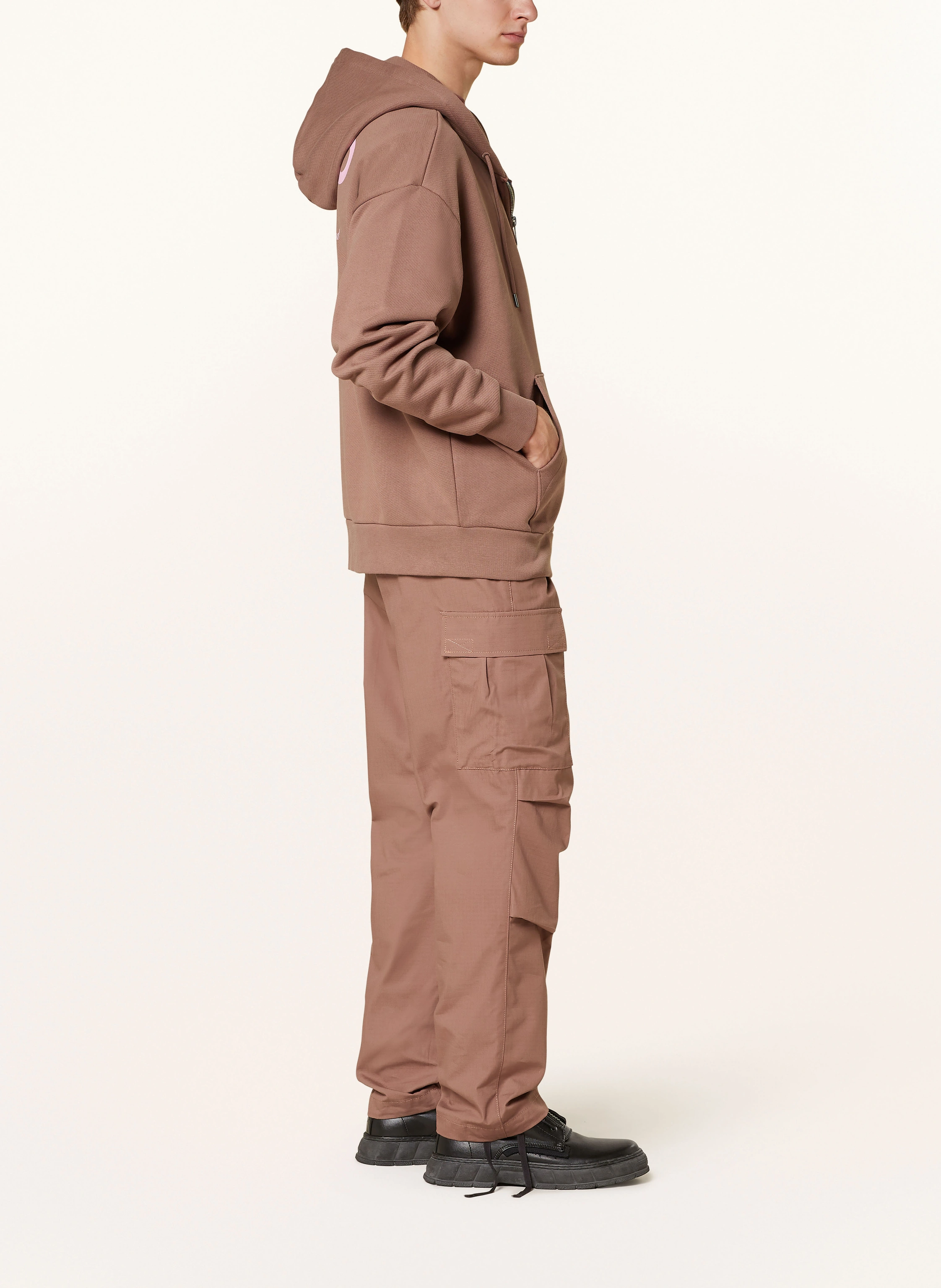 HUGO BLUE Oversized-Sweatjacke NARDIMEZ