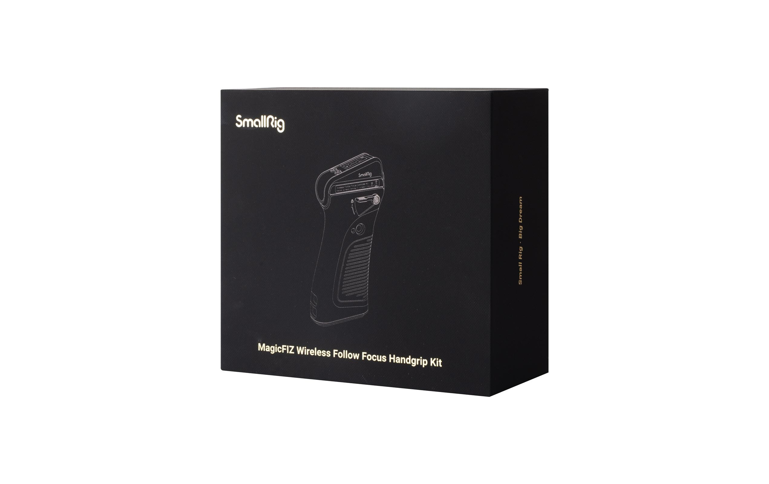 MagicFIZ Wireless Follow Focus Handgrip Kit<br>Präziser und latenzarmer Follow Focus für Videoaufnahmen