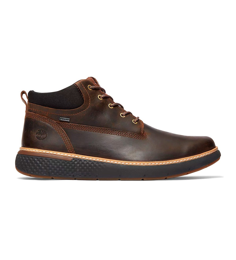 Botas Timberland Cross Mark GTX Chukka em couro marrom