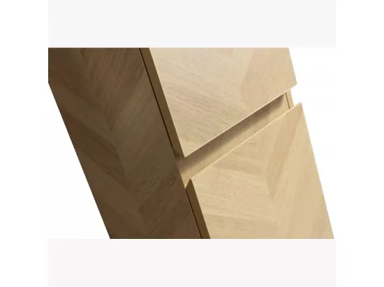 Colonne de rangement 160 cm chevron Aquapunto