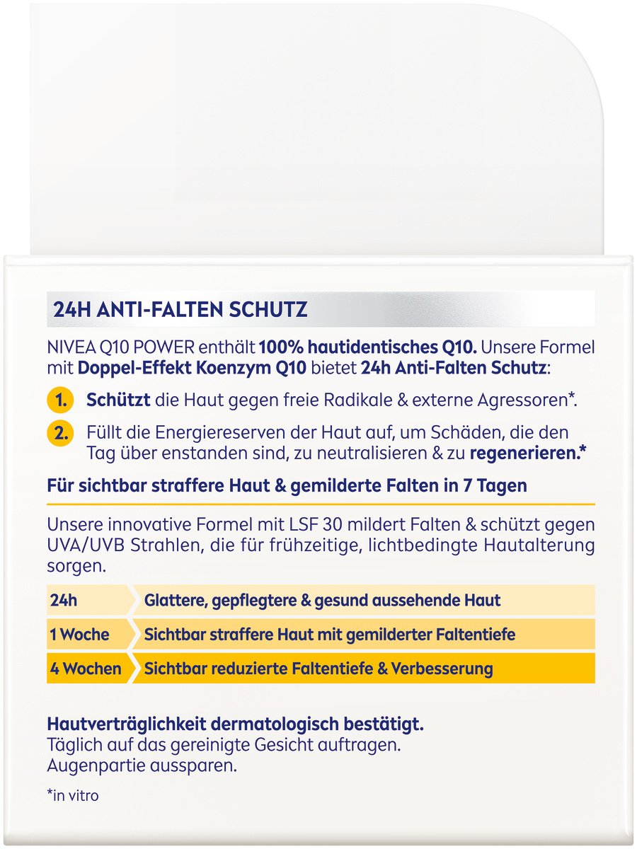 (50ml) Q10 Power Anti-Falten Straffende Tagescreme LSF 30 (81288)