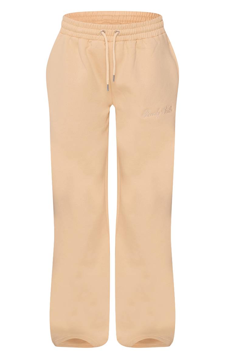 Butter Cream Jogging Large Brodé Beverly Hills