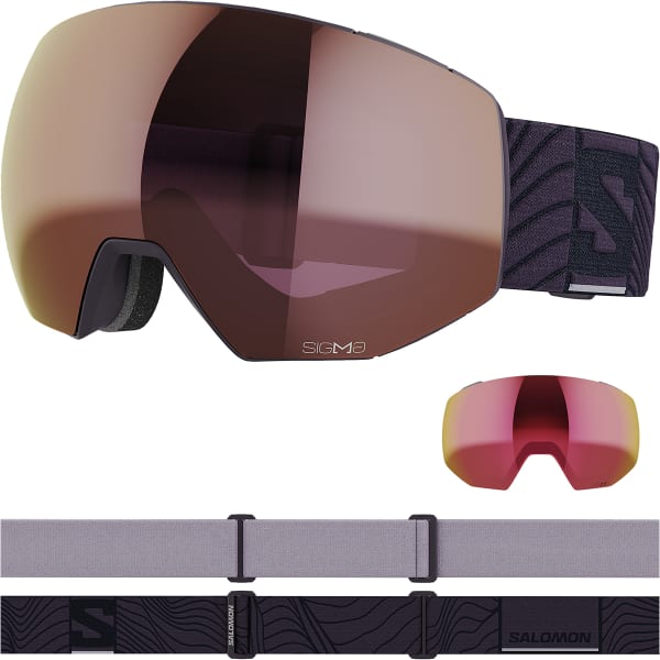 Masque de ski SALOMON RADIUM PRIME SIGMA RNIGHTSHADE
