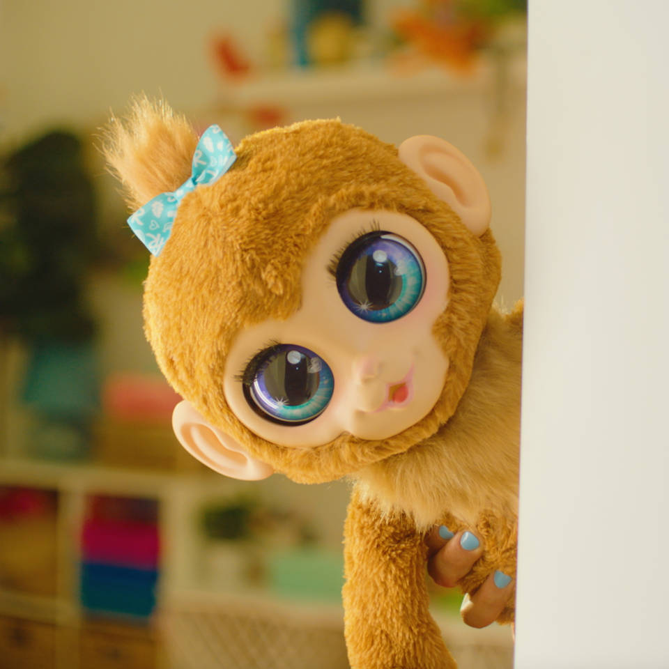 FurReal Peanut the playful monkey interactieve knuffel