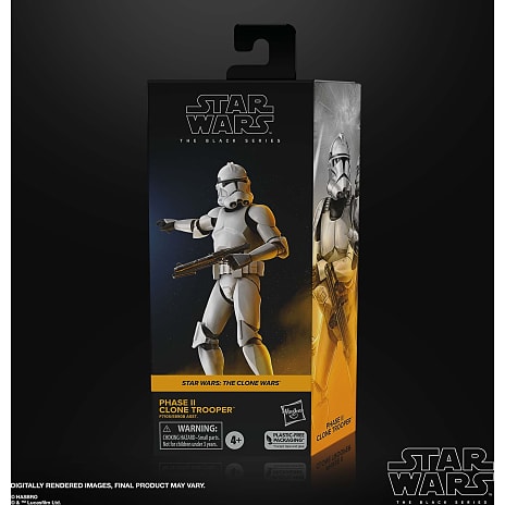 Star Wars The Black Series Phase II Clone Trooper