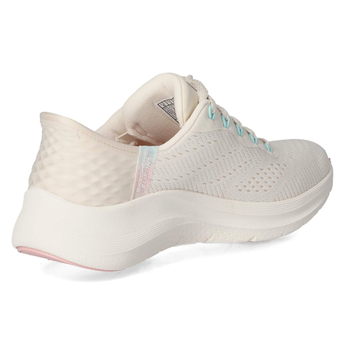 SkechersLow Sneaker EASY CHIC - Natural/Pink