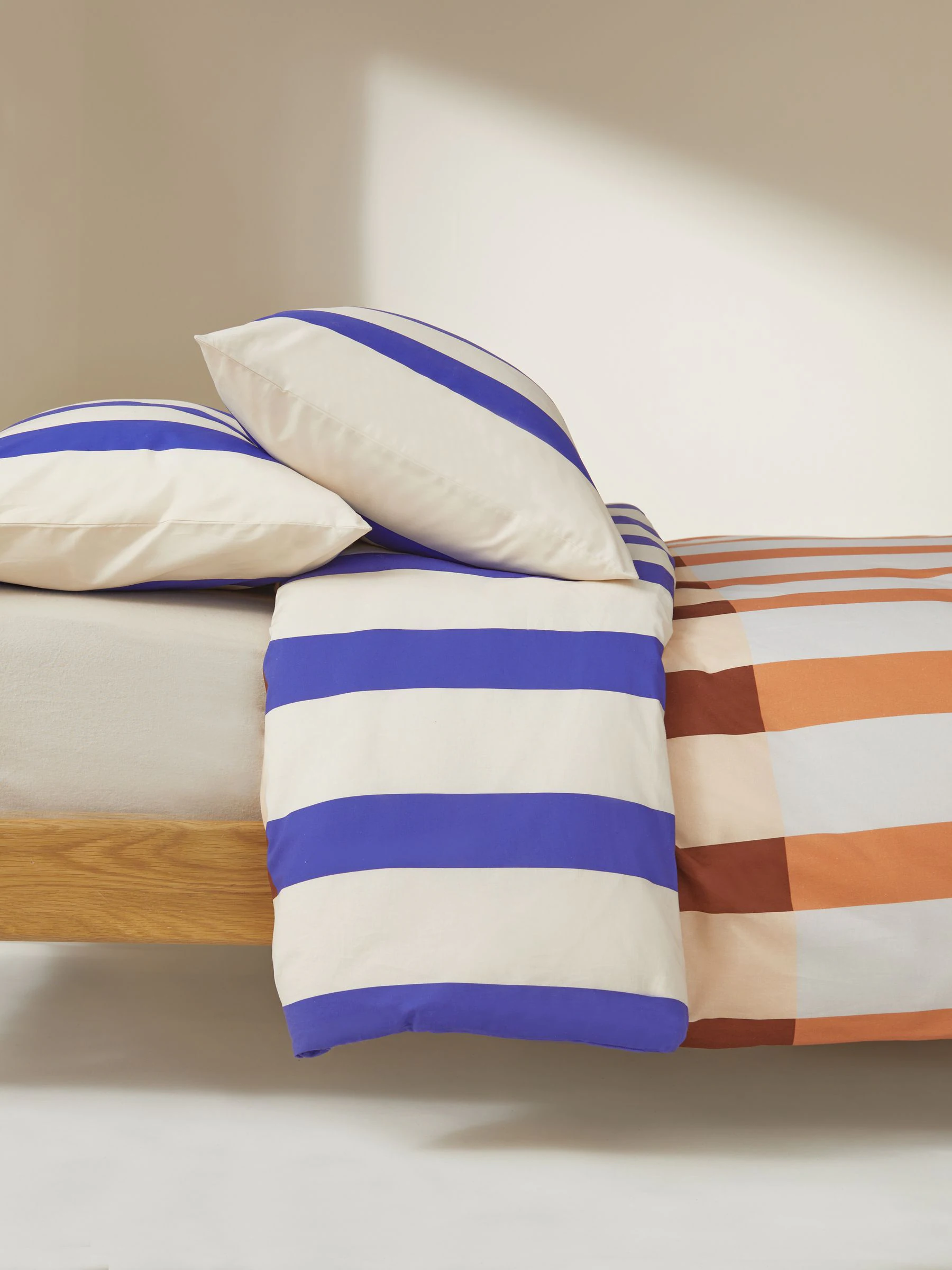 MADE.COM Terri 180 Thread Count Duvet Cover and Pillowcase Set