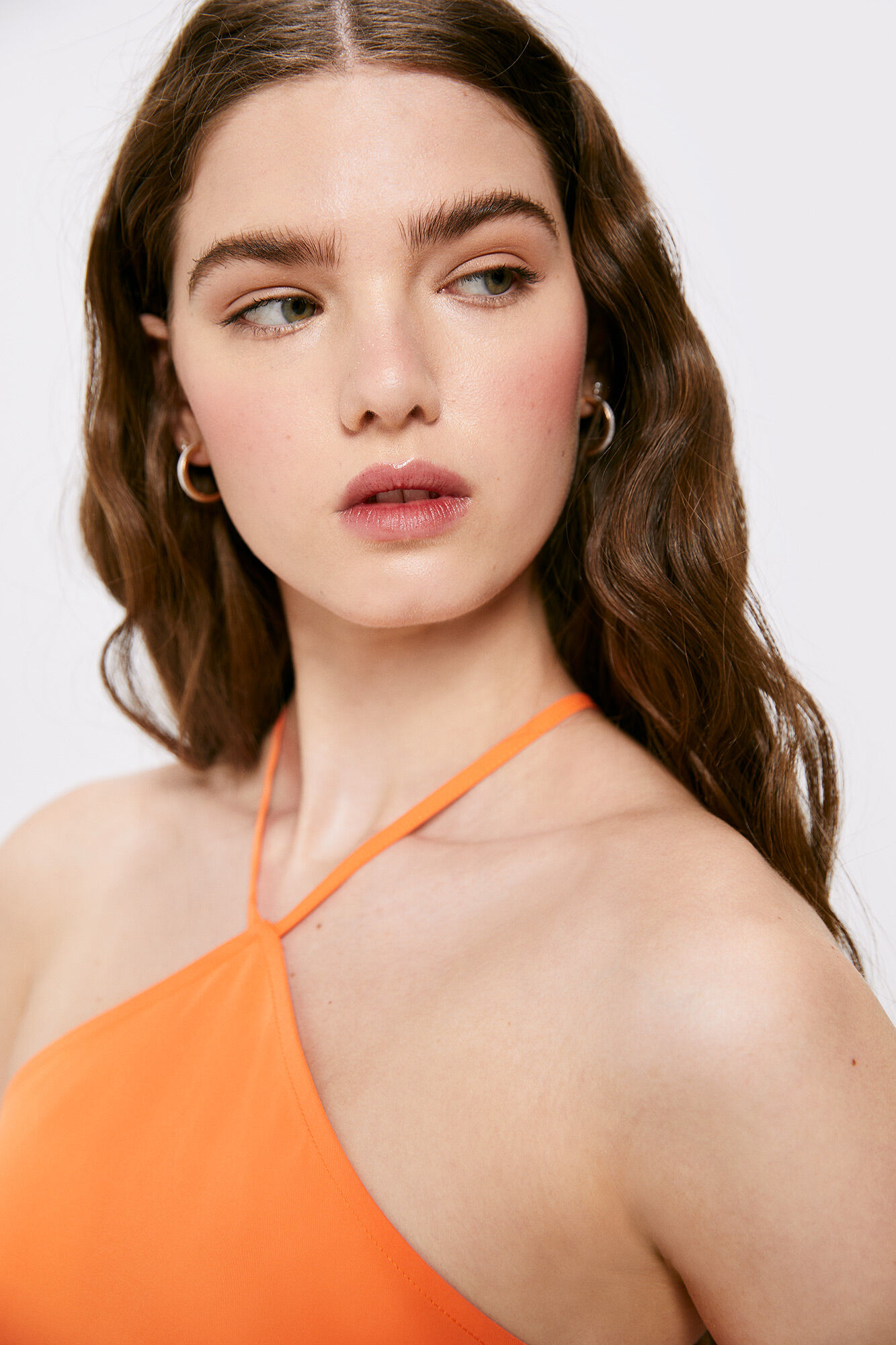 Vestido Rosa - laranja