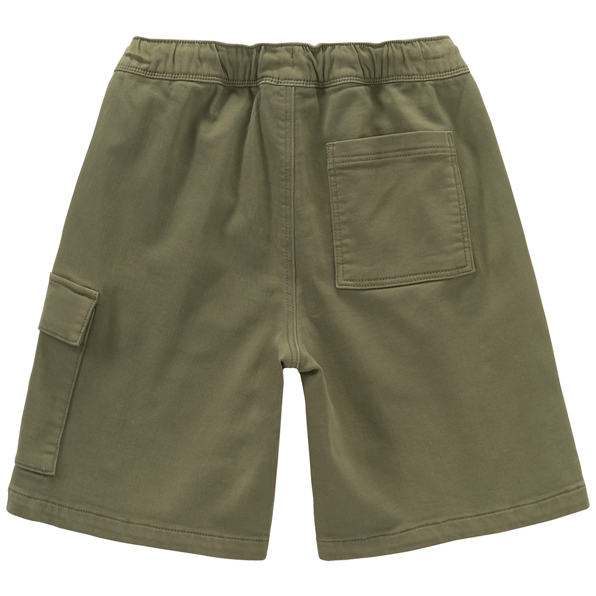 Beatwear Jungen Pull-On Shorts mit Tunnelzug oliv