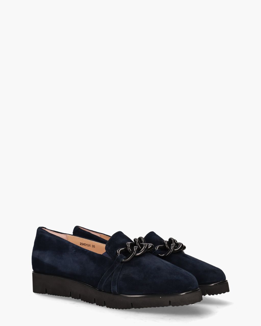 Di Lauro Sianna Donkerblauw Damesloafers