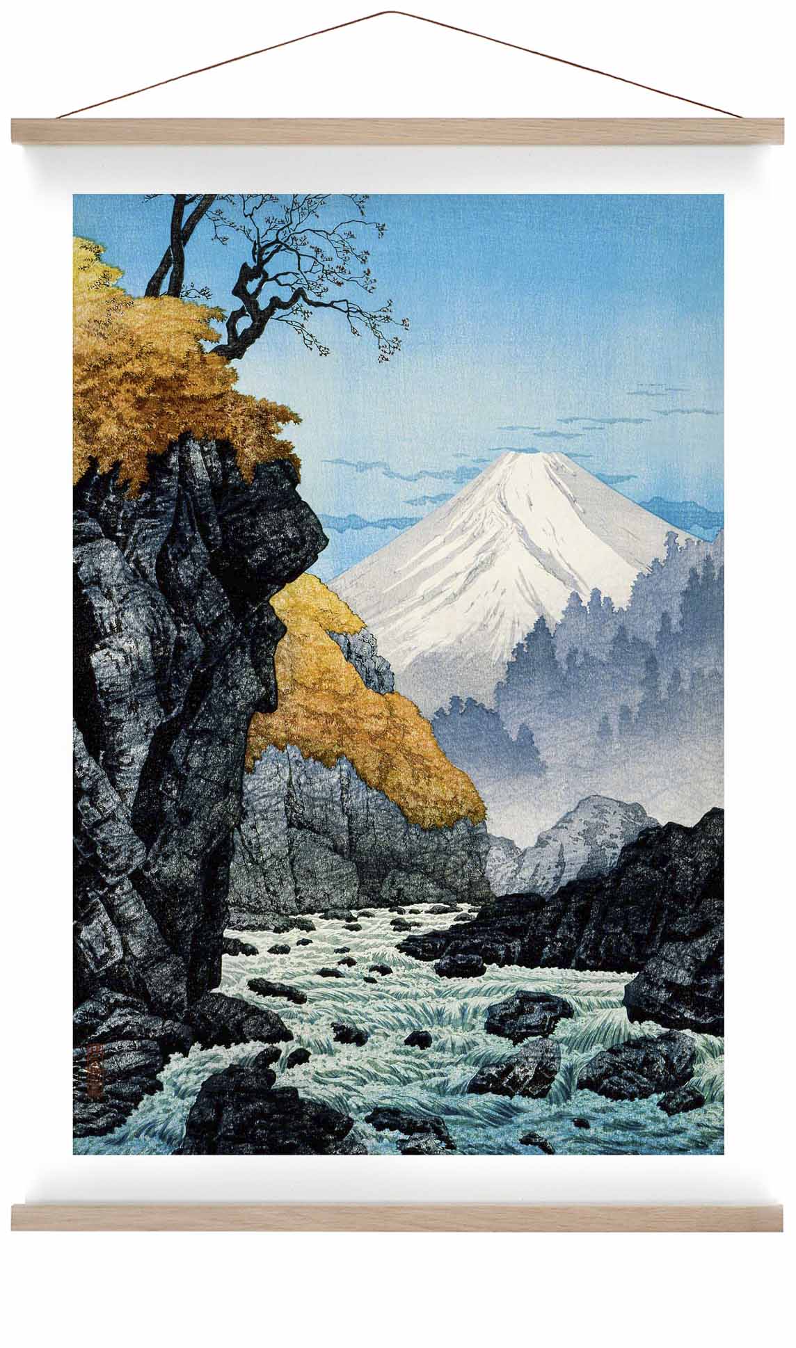 Der Berg Ashitaka von Takahashi Shōtei