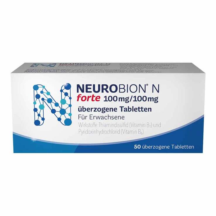 Neurobion N forte überzogene Tabletten, 50 St