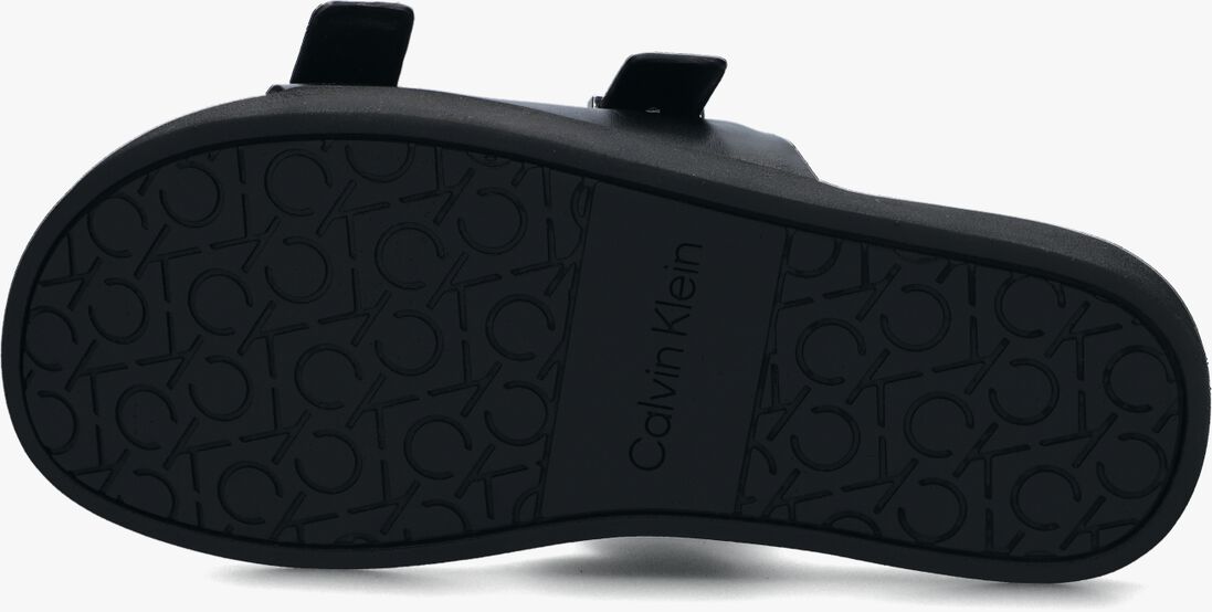 CALVIN KLEIN zwarte calvin klein slippers ergonomic slide