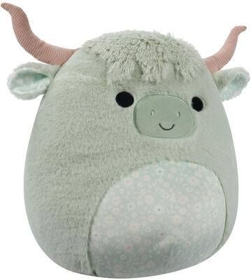 Squishmallows Fuzz A Mallows Kosedyr Iver Highland Cow 40 cm