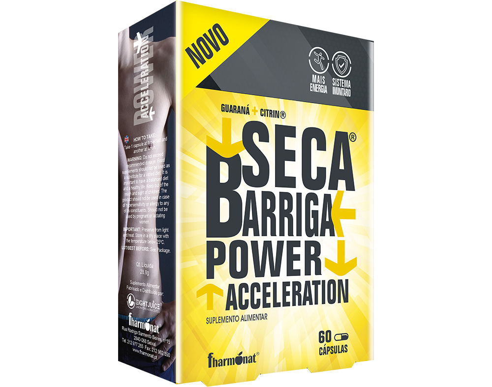SUPLEMENTO SECA BARRIGA POWER ACCELERATION 60 CAPSULAS