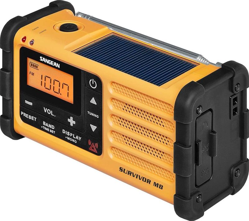Sangean - MMR-88 - Radio - Geel - Draagbare Keukenradio