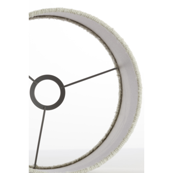Lampenkap Bolero wit  Ø25 x 18 cm